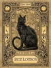 Le Chat Noir Gothic Personalized Bookplates Art Nouveau Black Cat Ex Libris 3x4
