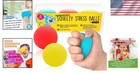 Pack Of 3 Tear-resistant Emoji Stress Balls - Ideal For Kids And Adults