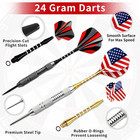 Steel Tip Darts Set  12 Pack 24 Grams