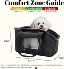 Dog Purse Carrier Small Dogs Cats  Airline Approved Pet Travel Bag