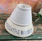 Antique Ceramic Pyrogen -  absinthe Barbier Pontarlier Doubs  - Circa 1900