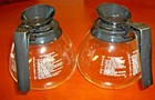2 Pk - For Bunn - 64 Oz  Commercial Coffee Pot carafe decanter - Black - New 