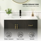 36  Bathroom Vanity With Sink   Complete With Soft-close Doors   Drawers