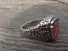 1950s 1960s Ford Truck Silver Chrome Ring Size  12 Nos Quality Unique Textured