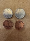 4 Arizona State Tax Commission Sales Tax Tokens Correct Change Depression Era 