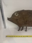 Antique copper Pig Weathervane  Folk Art  1800s Primitive John Garret Thew