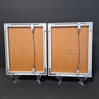 Set Of 2 Jim Wilson Wall Collage Art 3d Acrylic Mixed Media Kitchen Theme Decor 