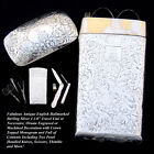 Antique Sterling Silver 4  Travel Or Sewing Etui  Pearl Knives  Crown Monogram
