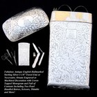 Antique Sterling Silver 4  Travel Or Sewing Etui  Pearl Knives  Crown Uk C  1836