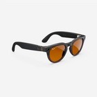 Ray-ban Meta Headliner  refurbished   Matte Rebel Black   Brown Polarized  Stand