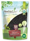 Organic Black Lentils - Non-gmo   Kosher  Raw  Vegan - By Food To Live