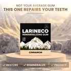 Larineco Remineralizing Gum With Nano Hydroxyapatite   18 Count  pack Of 2  
