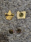 Lot Of 4 Vintage Canada Lapel hat Pins