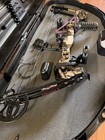 Vortex Camouflage black Compound Crossbow W  Truglo Sight  Cocking Rope  Case