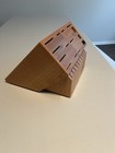 Cutco Signature Oak Wood Knife Block Brown Classic Style 19 Slots Knife Holder