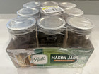 New  Ball Mason Jar 24 Oz Pint And A Half Sealed Case Of 9 Glass Discontinued