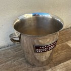 Vintage French Champagne Silverplate Ice Bucket Cooler Rare Goulet 0902229