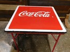 Coca Cola  Metal Table With Legs-mexican-restaurant- Bar-29x29-beer-rare