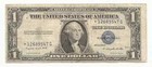 1-1935-g  1 Dollar Bill Silver Certificate Note W o Motto Free Shipping Vg fine