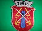 Us Air Force 386th Tactical Fighter Squadron Patch From Vietnam War Era
