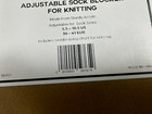 Blockers For Knitting  Adjustable Sock Blockers Sock Form Stretchers Acrylic New