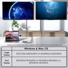 Usb 3 0 usb C To Displayport Hdmi Adapter Dual Monitor Hub For Windows Mac