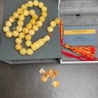Natural Amber Misbaha Tasbih Prayer Beads 13mm 62g