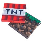 Minecraft Fabric Storage Boxes - 2pc Tnt   Grass Block  10    Collapsible Cubes