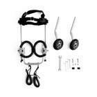 Adjustable Pet dog Wheelchair For Handicapped Small Dog cat Under 2 2 Lb