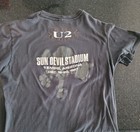 Original 1987 U2 Concert Shirt Sun Devil Stadium Tempe Arizona Dec 1987