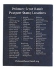 Philmont Scout Ranch   Passport Journal   1 Book   Front   Back Views