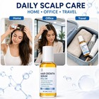 Hair Growth Serum Roll On 30ml With Rosemary Oil Redensyl Anagain Fast Absorbing