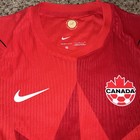 New Sz Lg Nike Canada 2026 Authentic Match Home Jersey Red J000682-cans