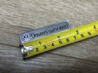 Vintage Volkswagen Vw Drivers Wanted Promotional Sticker Badge Emblem