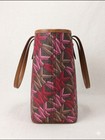 Michael Kors Jet Set Charm Medium Carryall Tote Bag Brown Pink Multi  nwt 