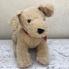 Melissa   Doug Plush Lab Dog Puppy Toddler Toy Life Like Soft Cuddly Bow Floppy