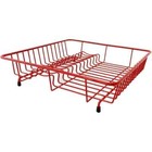 Delfinware 2034rd Red Popular Dish Drainer