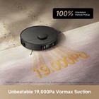 New Dreame L40s Ultra Ae Robot Vacuum Black 19000pa Self Emptying Smart Mop