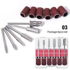 6 In 1 Electric Nail Drill Kit Portable Usb Manicure File Pen Machine