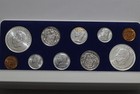               Belgium 1976 Mint Set With Silver In Original Box B84  393