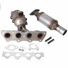Fit Kia Soul 1 6l Both Manifold   Rear Catalytic Converters W  Gasket 2012-2019