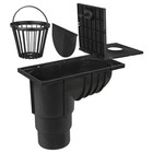Downpipe Gutter Settler    50mm-125mm Underground Drain Pipe Hopper Gutter Trap