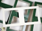  100 Medium Format 50x50mm 2x2  Cardboard Heat Seal Slide Mounts For Film