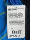 2xu Men s Perform Tri Singlet Blue Sleeveless Triathlon Top Shirt Medium Nwt