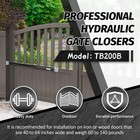 Tb200 Hydraulic Gate Closer  Durable Automatic Gate Closer 110   Maximum Opening