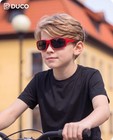 Duco Polarized Sports Kids Sunglasses With Case  Uv400 For Boys Girls 6-10