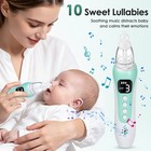 Baby Nasal Aspirator Electric Nose Sucker 3 Suction Levels Toddler Nose Cleaner