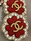 Lot Of10 22 Mm Designer Button Chanel Button Replacement Gold Tone 