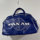 Pan Am Orion Bag Authentic Vintage Style Panam Blue Certified Carry On Duffel