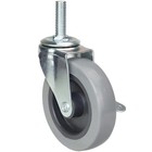 4 Inch Caster Wheels  Casters Set Of 4  Heavy Duty Casters With Brake 2200 Lb   